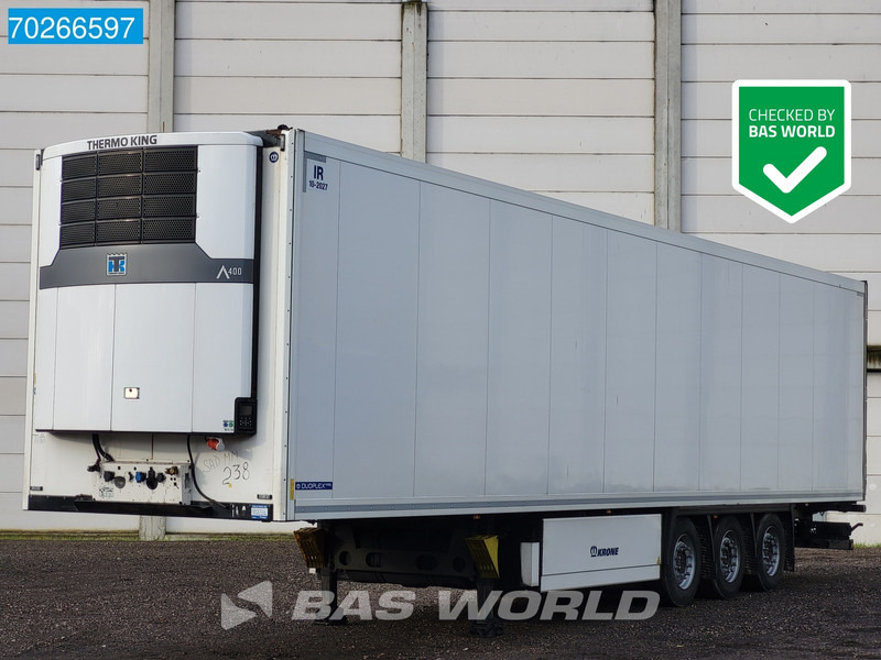 Krone Thermo King A400 Doppelstock Blumenbreit Liftachse Palettenkasten - Semirremolque frigorífico: foto 1 Krone Thermo King A400 Doppelstock Blumenbreit Liftachse Palettenkasten - Semirremolque frigorífico: foto 1