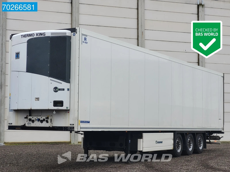 Krone Thermo King SLXi 300 ATP Valid - Blumenbreit Doppelstock Liftachse Palettenkasten - Semirremolque frigorífico: foto 1 Krone Thermo King SLXi 300 ATP Valid - Blumenbreit Doppelstock Liftachse Palettenkasten - Semirremolque frigorífico: foto 1