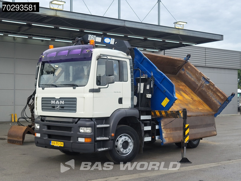Camión volquete, Camión grúa MAN TGA 18.310 TGA 4X2 NL-Truck HMF 1060 K2 Steelsuspension Euro 3: foto 13 Camión volquete, Camión grúa MAN TGA 18.310 TGA 4X2 NL-Truck HMF 1060 K2 Steelsuspension Euro 3: foto 13