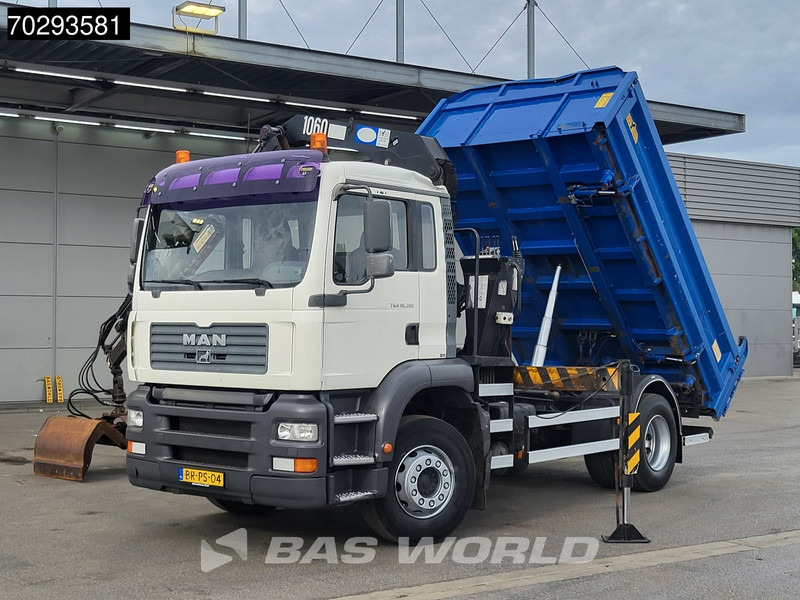 Camión volquete, Camión grúa MAN TGA 18.310 TGA 4X2 NL-Truck HMF 1060 K2 Steelsuspension Euro 3: foto 11 Camión volquete, Camión grúa MAN TGA 18.310 TGA 4X2 NL-Truck HMF 1060 K2 Steelsuspension Euro 3: foto 11