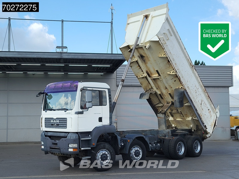 Camión volquete MAN TGA 41.430 8X6 23m3 Manual Big-Axle Steel suspension Euro 3: foto 1