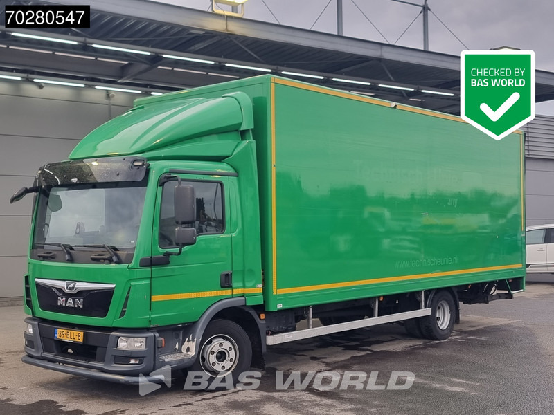 MAN TGL 10.190 4X2 10tonner NL-Truck Ladebordwand Automatic Euro 6 - Camión caja cerrada: foto 1 MAN TGL 10.190 4X2 10tonner NL-Truck Ladebordwand Automatic Euro 6 - Camión caja cerrada: foto 1