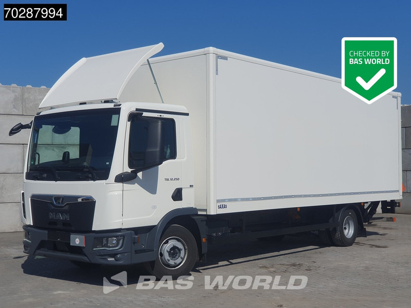 MAN TGL 12.250 4X2 12tonner 1500kg Ladebordwand Automatic Euro 6 - Camión caja cerrada: foto 1 MAN TGL 12.250 4X2 12tonner 1500kg Ladebordwand Automatic Euro 6 - Camión caja cerrada: foto 1