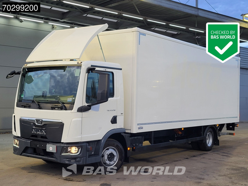 MAN TGL 12.250 4X2 12tonner LOW Mileage 1500kg Ladebordwand Automatic Euro 6 - Camión caja cerrada: foto 1 MAN TGL 12.250 4X2 12tonner LOW Mileage 1500kg Ladebordwand Automatic Euro 6 - Camión caja cerrada: foto 1