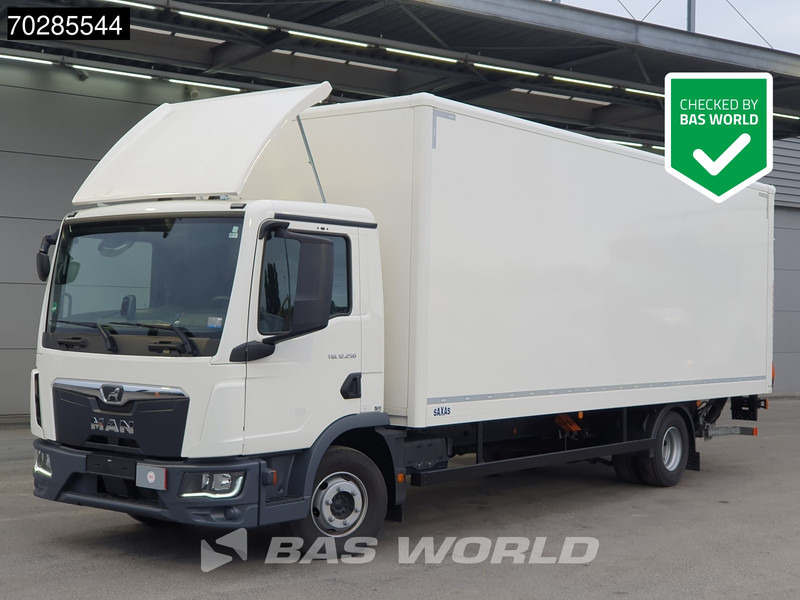 MAN TGL 12.250 4X2 12tonner Low Mileage 1500kg Ladebordwand Automatic Euro 6 - Camión caja cerrada: foto 1 MAN TGL 12.250 4X2 12tonner Low Mileage 1500kg Ladebordwand Automatic Euro 6 - Camión caja cerrada: foto 1