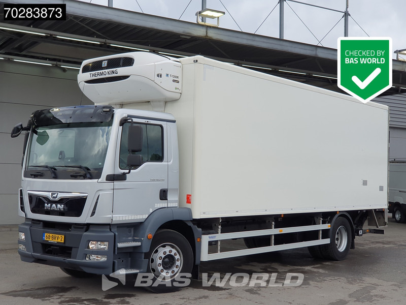 MAN TGM 18.290 TGM 4X2 NL-Truck Thermo King T-1200R Ladebordwand Euro 6 - Camión frigorífico: foto 1 MAN TGM 18.290 TGM 4X2 NL-Truck Thermo King T-1200R Ladebordwand Euro 6 - Camión frigorífico: foto 1