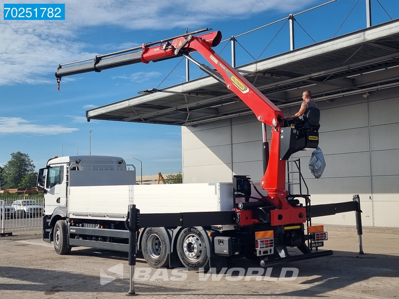 MAN TGS 26.440 6X2 NEW NL-Truck Palfinger PK 20.501 L TEC3 Kran Crane Baustoff Euro 6 - Camión caja abierta, Camión grúa: foto 2 MAN TGS 26.440 6X2 NEW NL-Truck Palfinger PK 20.501 L TEC3 Kran Crane Baustoff Euro 6 - Camión caja abierta, Camión grúa: foto 2