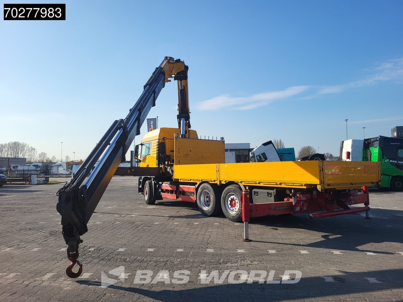 Camión caja abierta, Camión grúa MAN TGS 26.480 6X4 HMF 5020-K6 Crane Kran Hydrodrive Lift+Lenkachse Euro 6: foto 6