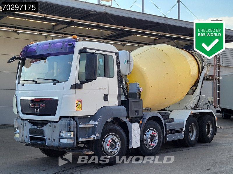 MAN TGS 32.360 8X4 9m3 Schwing Stetter Mixer Manual Steelsuspension Euro 4 - Camión hormigonera: foto 1 MAN TGS 32.360 8X4 9m3 Schwing Stetter Mixer Manual Steelsuspension Euro 4 - Camión hormigonera: foto 1