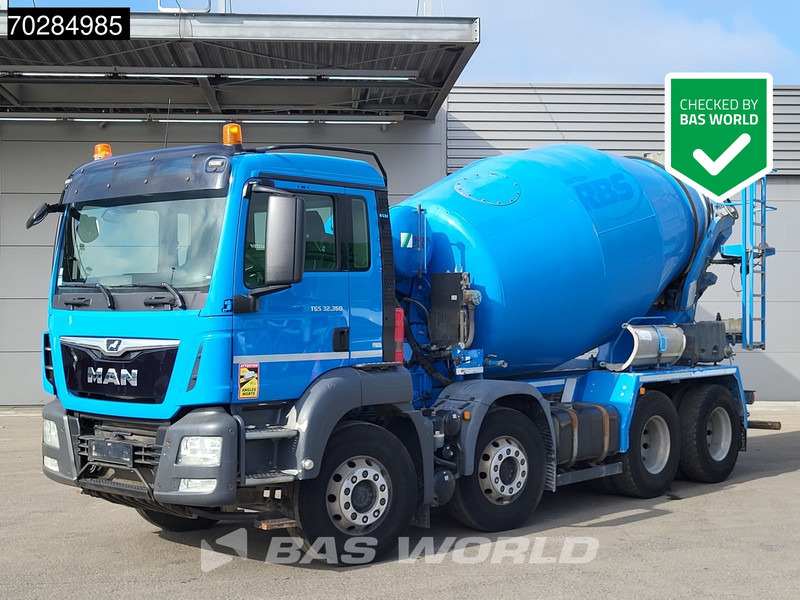 MAN TGS 32.360 8X4 Stetter 9m3 Mixer Full Steel Euro 6 - Camión hormigonera: foto 1 MAN TGS 32.360 8X4 Stetter 9m3 Mixer Full Steel Euro 6 - Camión hormigonera: foto 1