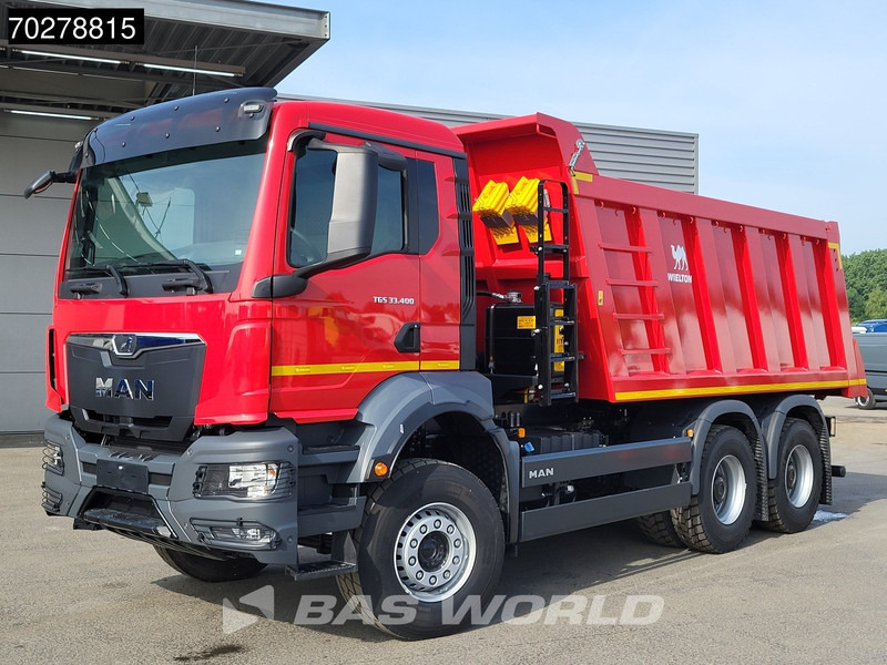 MAN TGS 33.400 6X4 NEW! 16m3 Wielton tipper Manual body heating Big-Axle Euro 5 - Camión volquete: foto 5 MAN TGS 33.400 6X4 NEW! 16m3 Wielton tipper Manual body heating Big-Axle Euro 5 - Camión volquete: foto 5
