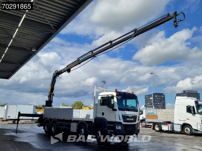 MAN TGS 35.400 8X4 Palfinger PK23002 SH Big-Axle Euro 6 - Camión caja abierta, Camión grúa: foto 3 MAN TGS 35.400 8X4 Palfinger PK23002 SH Big-Axle Euro 6 - Camión caja abierta, Camión grúa: foto 3