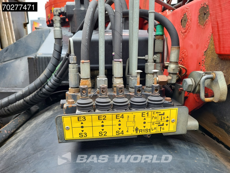 Camión caja abierta, Camión grúa MAN TGS 35.480 8X4 Fassi F800BXP.28 Kran Crane Hydrodrive Lift-Lenkachse Euro 4: foto 16