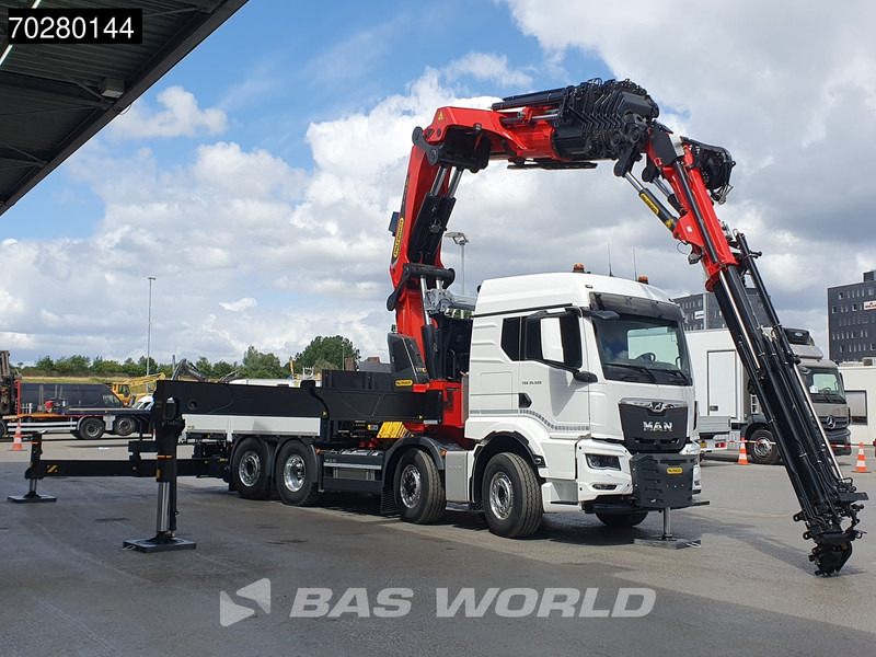 Leasing para MAN TGS 35.520 8X4 Palfinger PK135.002 TEC 7 Kran Crane Hydrodrive Lift+steering axle Navi LED Euro 6 MAN TGS 35.520 8X4 Palfinger PK135.002 TEC 7 Kran Crane Hydrodrive Lift+steering axle Navi LED Euro 6: foto 8