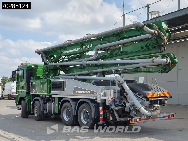 MAN TGS 37.460 8X4 Putzmeister M36-4 Pump Manual Big-Axle Steelsuspension Navi Euro 6 - Camión bomba de hormigón: foto 2 MAN TGS 37.460 8X4 Putzmeister M36-4 Pump Manual Big-Axle Steelsuspension Navi Euro 6 - Camión bomba de hormigón: foto 2