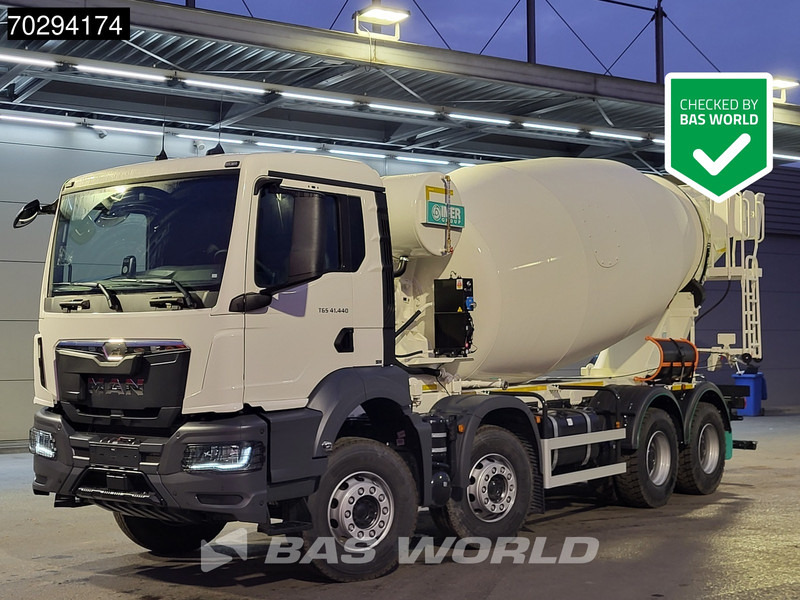 MAN TGS 41.440 8X4 NEW! 12m3 Imer Mixer Steelsuspension Big-Axle Automatic Euro 6 - Camión hormigonera: foto 1 MAN TGS 41.440 8X4 NEW! 12m3 Imer Mixer Steelsuspension Big-Axle Automatic Euro 6 - Camión hormigonera: foto 1