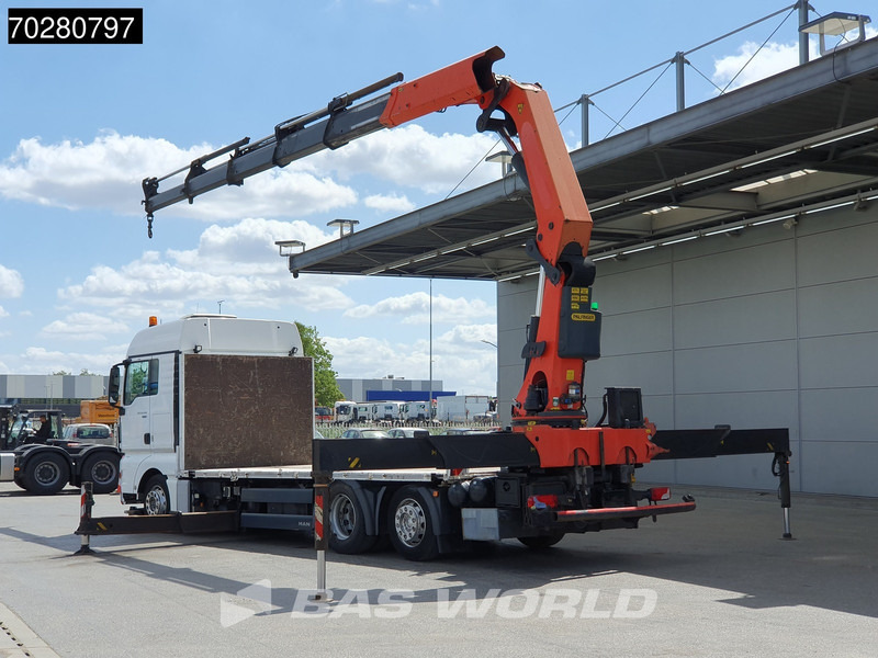 MAN TGX 26.440 6X2 Palfinger PK 53002 SH Kran Crane Steering Axle Automatic Euro 5 - Camión caja abierta, Camión grúa: foto 3 MAN TGX 26.440 6X2 Palfinger PK 53002 SH Kran Crane Steering Axle Automatic Euro 5 - Camión caja abierta, Camión grúa: foto 3