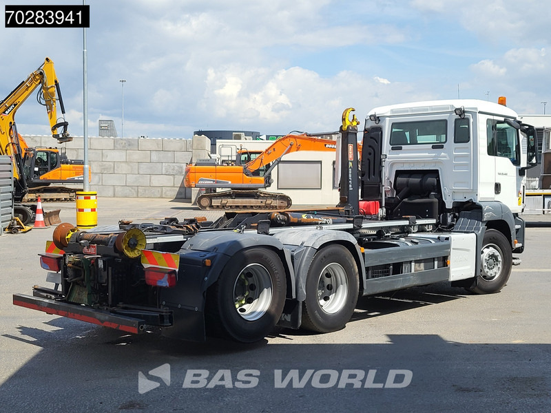 Camión multibasculante MAN TGX 28.460 6X2 Marrel AL20 S56 hooklift Automatic LiftAsche Euro 6: foto 8