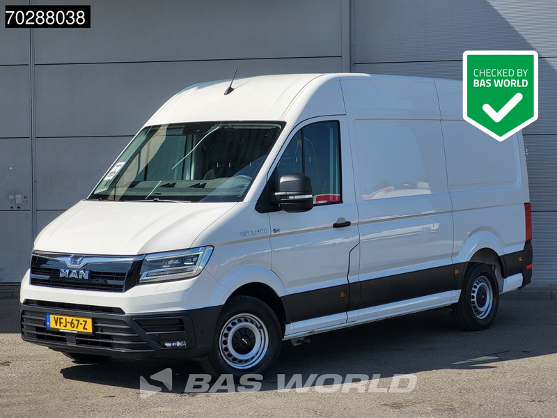 MAN eTGE 3.140 Elektrisch 115km WLTP 36kWh L3H3 LED Navi Airco Cruise Camera Parkeersensoren L2H2 12m3 A/C Cruise control - Furgón, Furgoneta eléctrica: foto 1 MAN eTGE 3.140 Elektrisch 115km WLTP 36kWh L3H3 LED Navi Airco Cruise Camera Parkeersensoren L2H2 12m3 A/C Cruise control - Furgón, Furgoneta eléctrica: foto 1