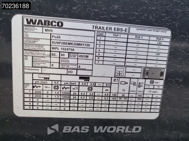 Remolque portacontenedore/ Intercambiable nuevo MHS NEW!: foto 13 Remolque portacontenedore/ Intercambiable nuevo MHS NEW!: foto 13