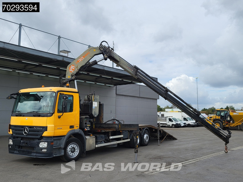 Mercedes-Benz Actros 2532 6X2 PM 30 T/M Crane Winch Remote Lift+Steering Axle 3-Pedals - Camión caja abierta, Camión grúa: foto 5 Mercedes-Benz Actros 2532 6X2 PM 30 T/M Crane Winch Remote Lift+Steering Axle 3-Pedals - Camión caja abierta, Camión grúa: foto 5