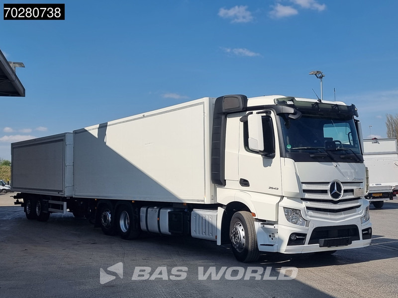 Mercedes-Benz Actros 2543 6X2 Combi Retarder ACC Navi Ladebordwand 360°camera Euro 6 - Camión caja cerrada: foto 3 Mercedes-Benz Actros 2543 6X2 Combi Retarder ACC Navi Ladebordwand 360°camera Euro 6 - Camión caja cerrada: foto 3
