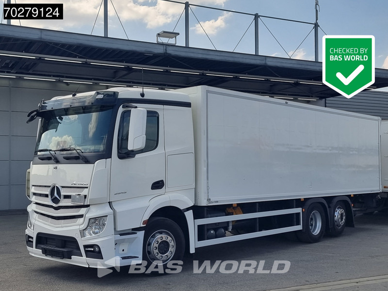 Mercedes-Benz Actros 2543 6X2 Lift+steering Axle Retarder ACC Navi Ladebordwand Euro 6 - Camión frigorífico: foto 1 Mercedes-Benz Actros 2543 6X2 Lift+steering Axle Retarder ACC Navi Ladebordwand Euro 6 - Camión frigorífico: foto 1