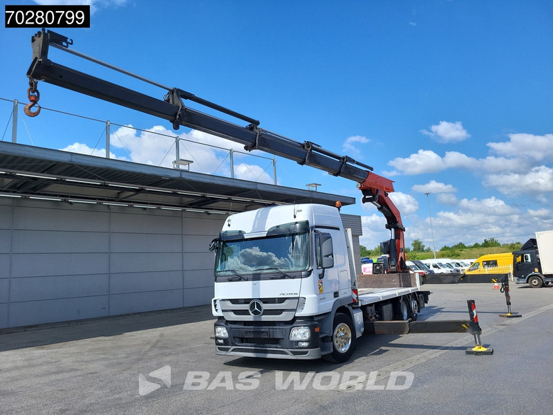 Mercedes-Benz Actros 2544 6X2 Lift-Lenkachse Kraan Hydrauliek Euro 5 - Camión caja abierta, Camión grúa: foto 3 Mercedes-Benz Actros 2544 6X2 Lift-Lenkachse Kraan Hydrauliek Euro 5 - Camión caja abierta, Camión grúa: foto 3
