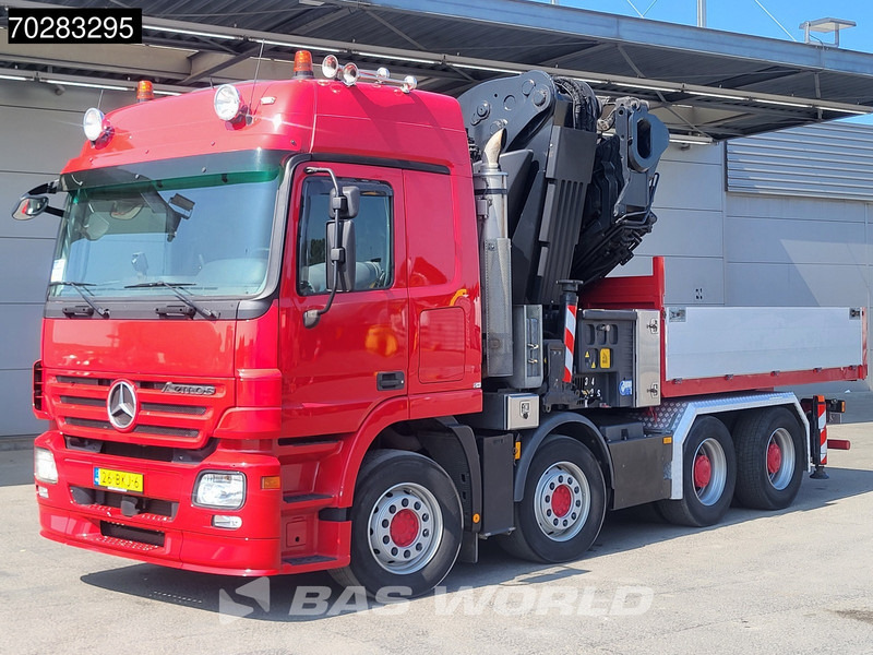 Mercedes-Benz Actros 2648 850 8X4 Effer 350/9S Kran Fifth wheel Big-Axle Automatic Euro 5 - Camión caja abierta, Camión grúa: foto 2 Mercedes-Benz Actros 2648 850 8X4 Effer 350/9S Kran Fifth wheel Big-Axle Automatic Euro 5 - Camión caja abierta, Camión grúa: foto 2