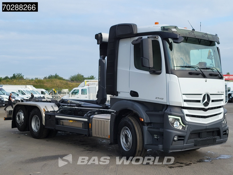 Camión multibasculante nuevo Mercedes-Benz Actros 2745 6X2 New! Meiller RS21.70 Abrollkipper Retarder Lift-Lenk Asche Navi Automatic: foto 8