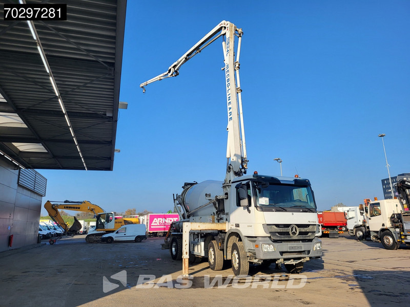 Mercedes-Benz Actros 3241 8X4 7m3 MECBO MB24L/100-BZ Mixer Steelsuspension Automatic Euro 5 - Camión hormigonera: foto 3 Mercedes-Benz Actros 3241 8X4 7m3 MECBO MB24L/100-BZ Mixer Steelsuspension Automatic Euro 5 - Camión hormigonera: foto 3