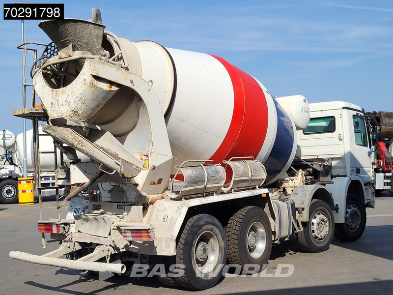 Mercedes-Benz Actros 3241 8X4 9m3 Stetter Mixer Big-Axle Steelsuspension Retarder Euro 5 - Camión hormigonera: foto 5 Mercedes-Benz Actros 3241 8X4 9m3 Stetter Mixer Big-Axle Steelsuspension Retarder Euro 5 - Camión hormigonera: foto 5