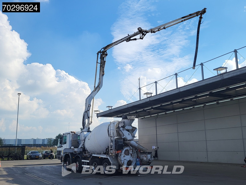 Mercedes-Benz Actros 3241 8X4 Putzmeister TMM 21 PUMI 7m3 Liebherr mixer 3-Pedals Big-Axle Euro 3 - Camión hormigonera: foto 3 Mercedes-Benz Actros 3241 8X4 Putzmeister TMM 21 PUMI 7m3 Liebherr mixer 3-Pedals Big-Axle Euro 3 - Camión hormigonera: foto 3