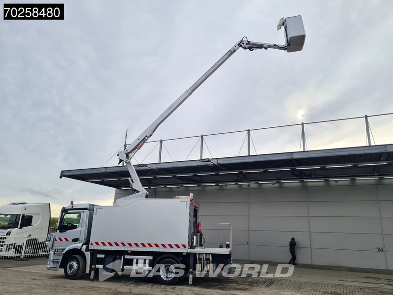 Mercedes-Benz Antos 1830 4X2 Hubarbeitsbühne 14.70m Time France VST 248 NF Navi Euro 6 - Camión grúa: foto 3 Mercedes-Benz Antos 1830 4X2 Hubarbeitsbühne 14.70m Time France VST 248 NF Navi Euro 6 - Camión grúa: foto 3