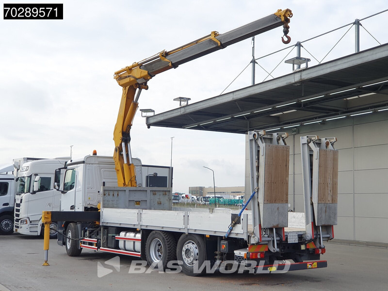 Mercedes-Benz Antos 2542 6X2 Fassi F330A023 Crane Kran Hydraulic ramps Retarder Lift+steering Euro 6 - Camión caja abierta, Camión grúa: foto 2 Mercedes-Benz Antos 2542 6X2 Fassi F330A023 Crane Kran Hydraulic ramps Retarder Lift+steering Euro 6 - Camión caja abierta, Camión grúa: foto 2