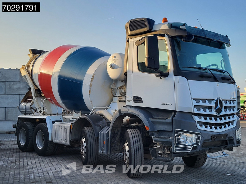 Mercedes-Benz Arocs 3240 8X4 9m3 Stetter mixer Steelsuspension Automatic Euro 6 - Camión hormigonera: foto 3 Mercedes-Benz Arocs 3240 8X4 9m3 Stetter mixer Steelsuspension Automatic Euro 6 - Camión hormigonera: foto 3
