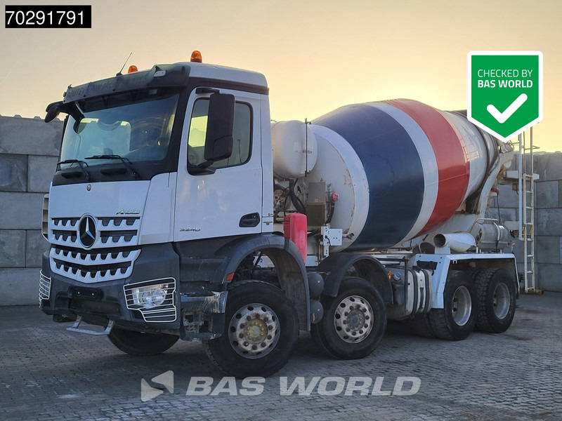 Mercedes-Benz Arocs 3240 8X4 9m3 Stetter mixer Steelsuspension Automatic Euro 6 - Camión hormigonera: foto 1 Mercedes-Benz Arocs 3240 8X4 9m3 Stetter mixer Steelsuspension Automatic Euro 6 - Camión hormigonera: foto 1