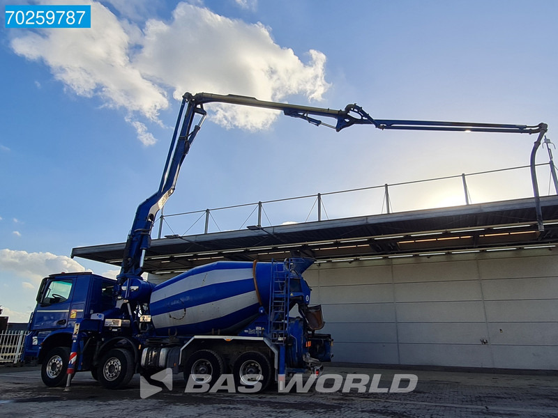 Mercedes-Benz Arocs 3251 8X4 PUMI Putzmeister TMM 24 + Liebherr 7m3 Mixer Retarder Euro 6 - Camión bomba de hormigón: foto 3 Mercedes-Benz Arocs 3251 8X4 PUMI Putzmeister TMM 24 + Liebherr 7m3 Mixer Retarder Euro 6 - Camión bomba de hormigón: foto 3