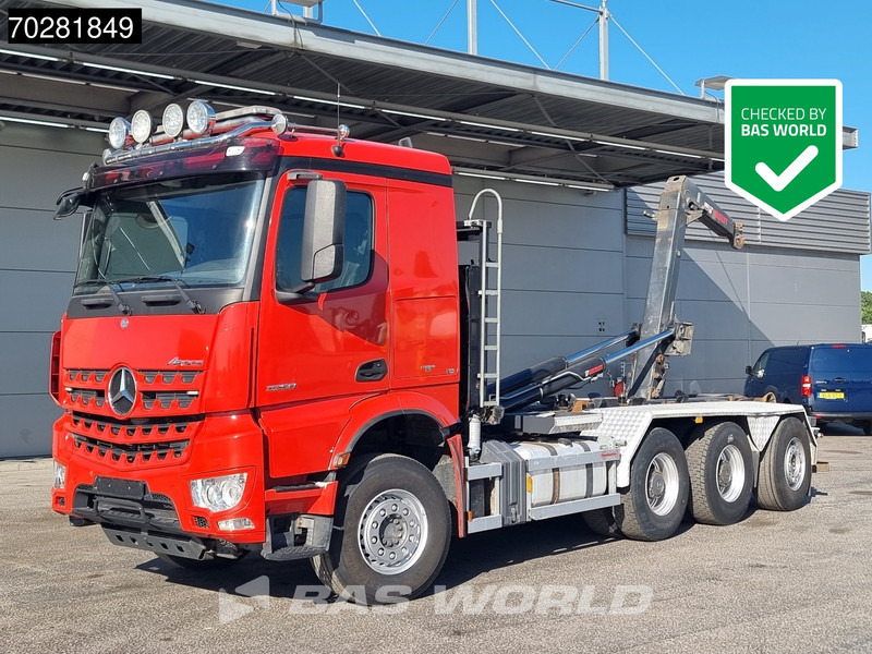 Mercedes-Benz Arocs 3258 8X4 24t Hiab XR24SL5924 Retarder Big-Axle Lift-Lenkachse Euro 6 - Camión multibasculante: foto 1 Mercedes-Benz Arocs 3258 8X4 24t Hiab XR24SL5924 Retarder Big-Axle Lift-Lenkachse Euro 6 - Camión multibasculante: foto 1