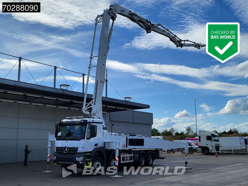Mercedes-Benz Arocs 3740 8X4 Putzmeister M42-5 Betonpomp Big-Axle Steelsuspension Euro 6 - Camión bomba de hormigón: foto 1 Mercedes-Benz Arocs 3740 8X4 Putzmeister M42-5 Betonpomp Big-Axle Steelsuspension Euro 6 - Camión bomba de hormigón: foto 1