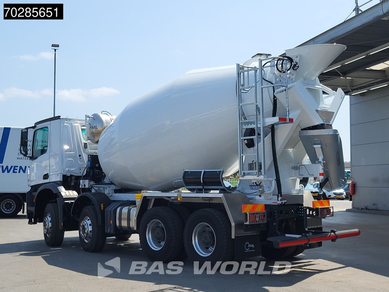 Mercedes-Benz Arocs 3743 8X4 10m3 Mixer BigAxle Hydrauliek Euro 6 Nieuw! - Camión hormigonera: foto 2 Mercedes-Benz Arocs 3743 8X4 10m3 Mixer BigAxle Hydrauliek Euro 6 Nieuw! - Camión hormigonera: foto 2