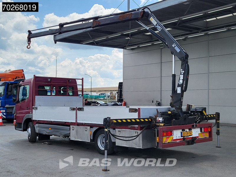 Mercedes-Benz Atego 1016 Atego 4X2 NL-Truck Hiab 066B-2 Duo Crane Automatic Euro 5 - Camión caja abierta, Camión grúa: foto 2 Mercedes-Benz Atego 1016 Atego 4X2 NL-Truck Hiab 066B-2 Duo Crane Automatic Euro 5 - Camión caja abierta, Camión grúa: foto 2