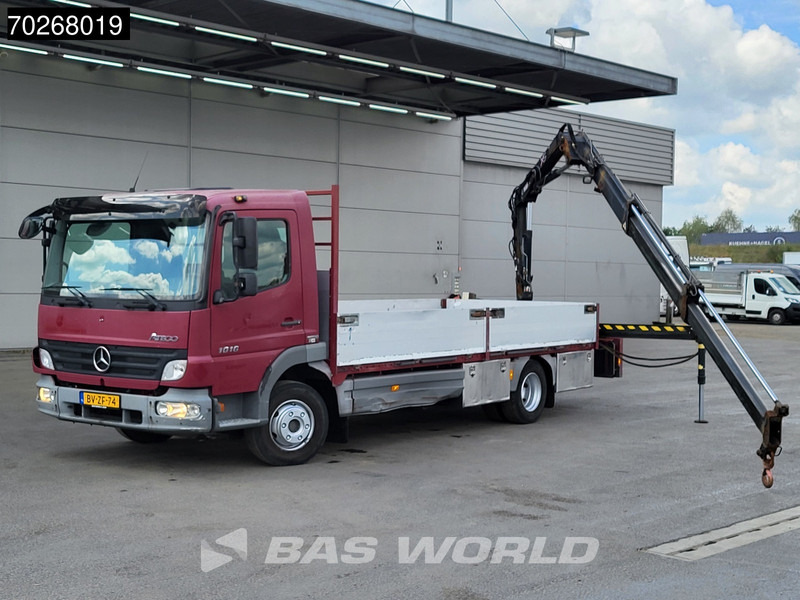 Mercedes-Benz Atego 1016 Atego 4X2 NL-Truck Hiab 066B-2 Duo Crane Automatic Euro 5 - Camión caja abierta, Camión grúa: foto 3 Mercedes-Benz Atego 1016 Atego 4X2 NL-Truck Hiab 066B-2 Duo Crane Automatic Euro 5 - Camión caja abierta, Camión grúa: foto 3