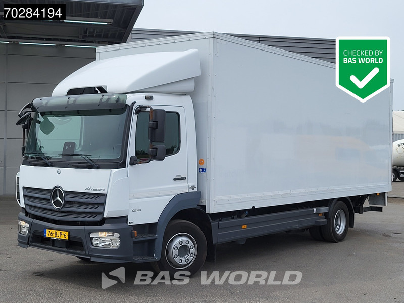 Mercedes-Benz Atego 1218 4X2 12tons NL-Truck Ladebordwand Automatic Euro 6 - Camión caja cerrada: foto 1 Mercedes-Benz Atego 1218 4X2 12tons NL-Truck Ladebordwand Automatic Euro 6 - Camión caja cerrada: foto 1