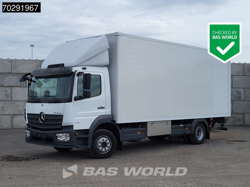 Mercedes-Benz Atego 1221 Atego 4X2 1500kg Ladebordwand Automatic Navi Euro 6 - Camión caja cerrada: foto 1 Mercedes-Benz Atego 1221 Atego 4X2 1500kg Ladebordwand Automatic Navi Euro 6 - Camión caja cerrada: foto 1