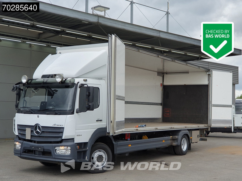 Mercedes-Benz Atego 1524 Atego 4X2 15t 6-Cyllnder Tail Gate Automatic Euro 6 - Camión caja cerrada: foto 1 Mercedes-Benz Atego 1524 Atego 4X2 15t 6-Cyllnder Tail Gate Automatic Euro 6 - Camión caja cerrada: foto 1