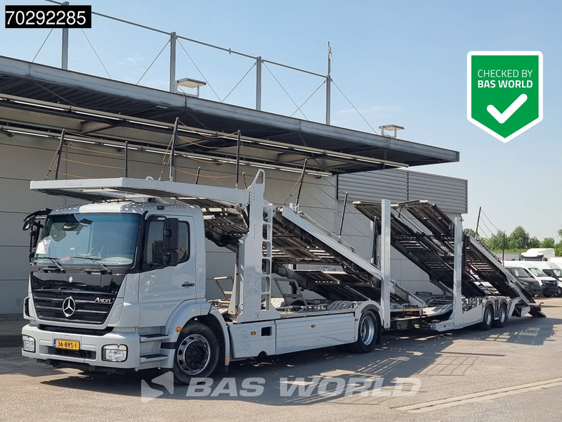 Mercedes-Benz Axor 1833 4X2 NL-Truck Rolfo car transporter Retarder 3-Pedals Euro 5 - Camión portavehículos: foto 1 Mercedes-Benz Axor 1833 4X2 NL-Truck Rolfo car transporter Retarder 3-Pedals Euro 5 - Camión portavehículos: foto 1