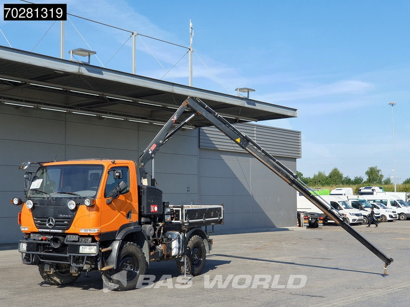 Mercedes-Benz U20 4X4 Hiab 022D-3 HIDUO Kran Crane Hydraulic Euro 5 - Camión caja abierta, Camión grúa: foto 5 Mercedes-Benz U20 4X4 Hiab 022D-3 HIDUO Kran Crane Hydraulic Euro 5 - Camión caja abierta, Camión grúa: foto 5