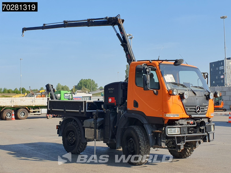 Mercedes-Benz U20 4X4 Hiab 022D-3 HIDUO Kran Crane Hydraulic Euro 5 - Camión caja abierta, Camión grúa: foto 3 Mercedes-Benz U20 4X4 Hiab 022D-3 HIDUO Kran Crane Hydraulic Euro 5 - Camión caja abierta, Camión grúa: foto 3