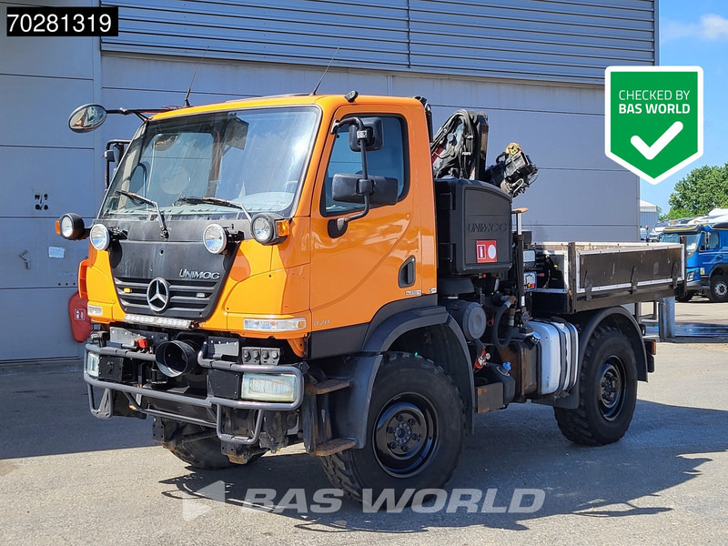 Mercedes-Benz U20 4X4 Hydrauliek Euro 5 - Camión caja abierta, Camión grúa: foto 1 Mercedes-Benz U20 4X4 Hydrauliek Euro 5 - Camión caja abierta, Camión grúa: foto 1